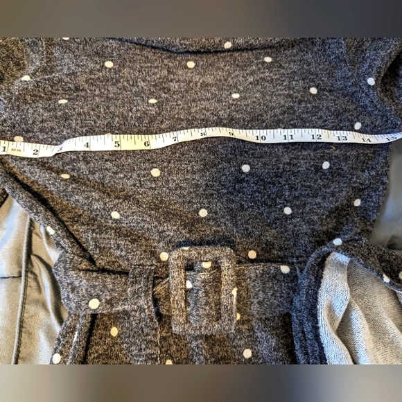 Grey Monteau Los Angeles sweater dress - Picture 3 of 4